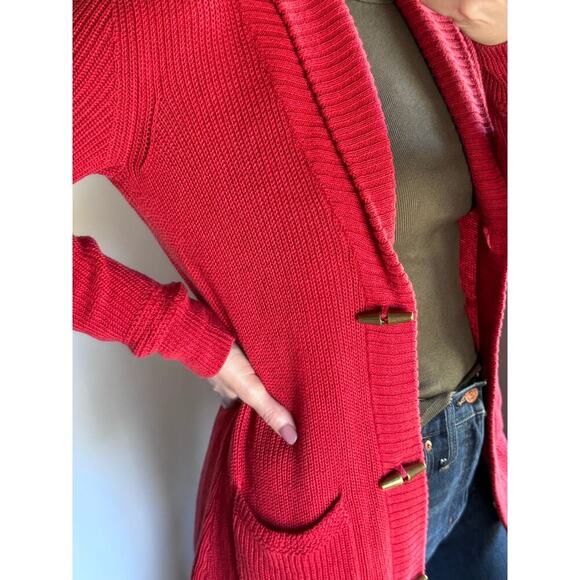 Womens Lauren Ralph Lauren Button Down Cardigan/Sweater with Pockets Size S - Picture 10 of 11